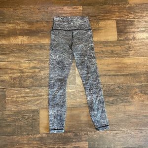 Lulu Lemon Wunder Under Full On Luon Leggings